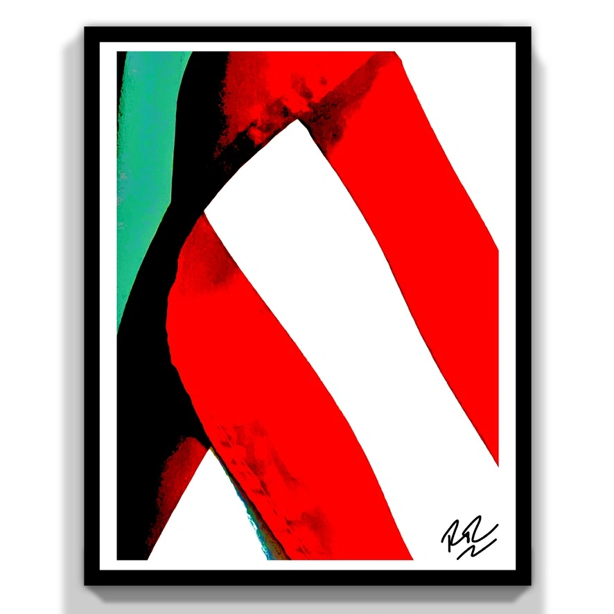 Stripes of Liberty abstract photograph