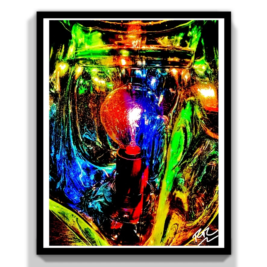 Glow Echoes abstract photograph