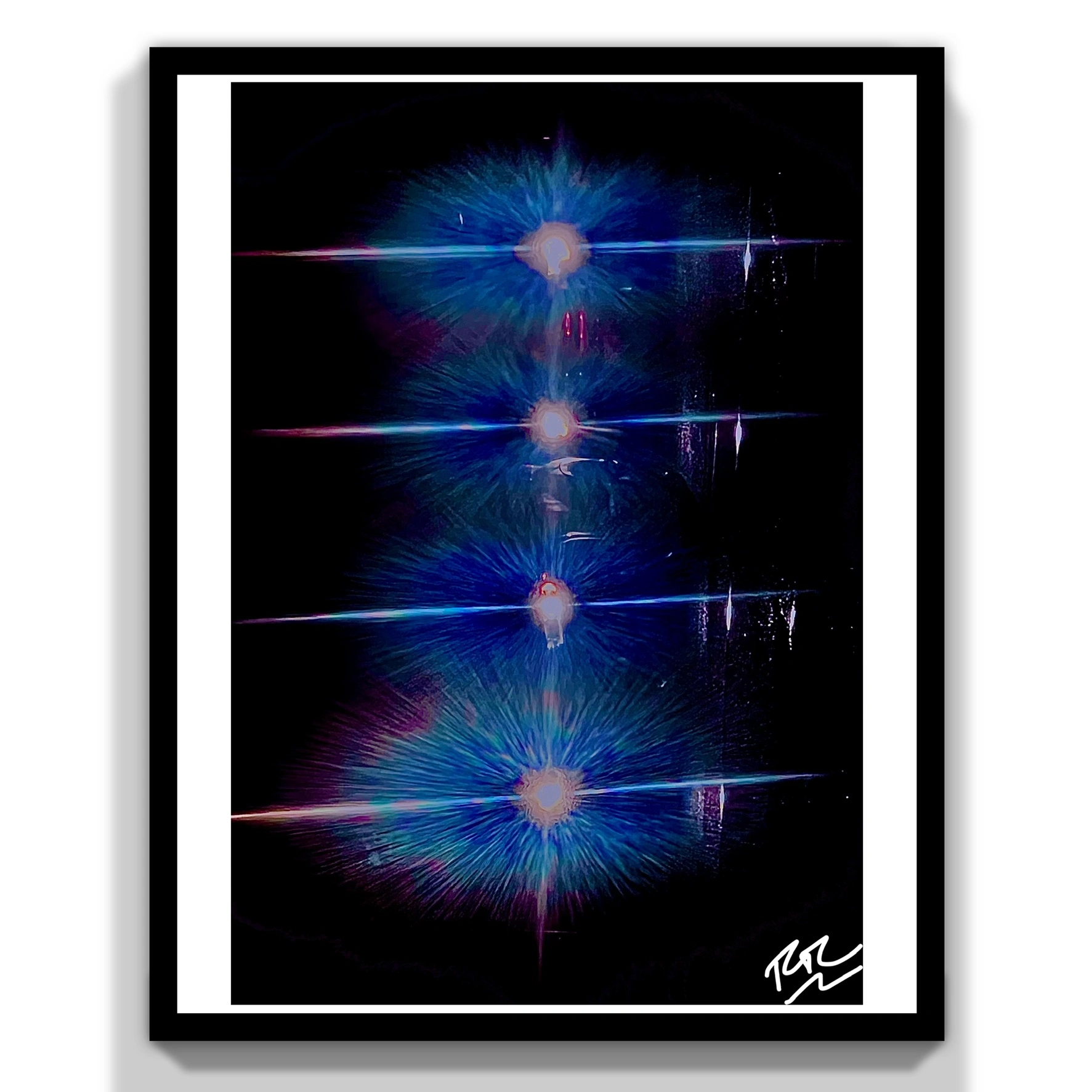 Nightfall Ascent abstract photograph