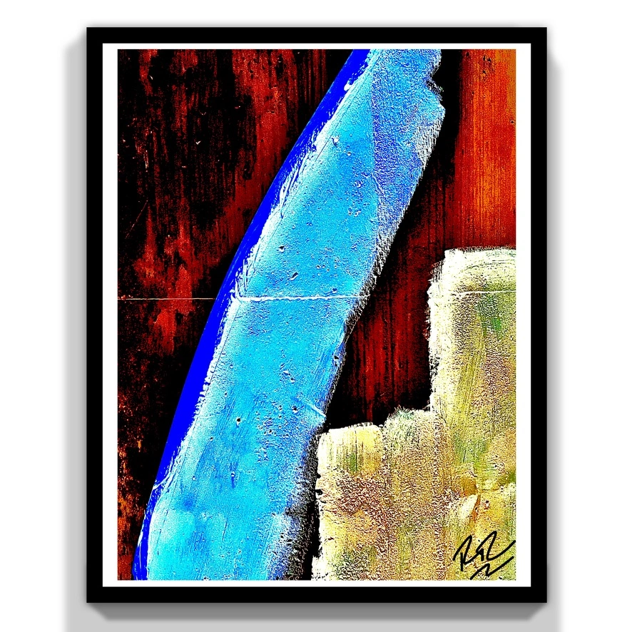 Canted Pole abstract photograph