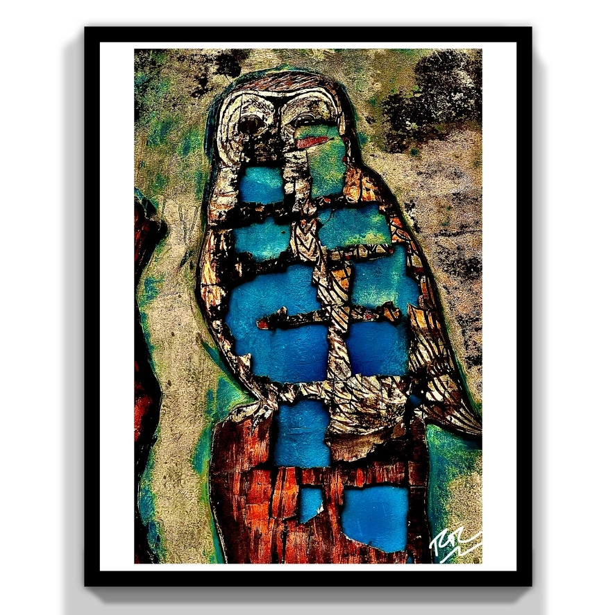 Weathered Wisdom abstract photograph