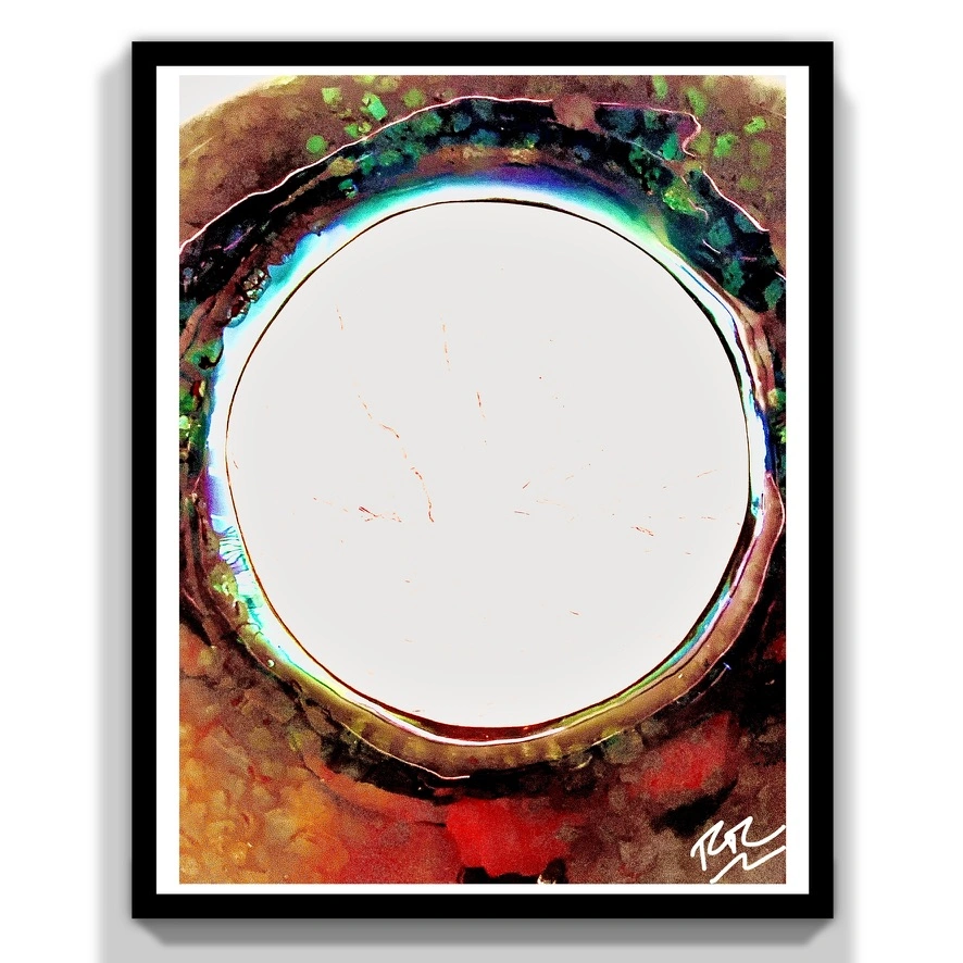 Pacific Porthole abstract photograph
