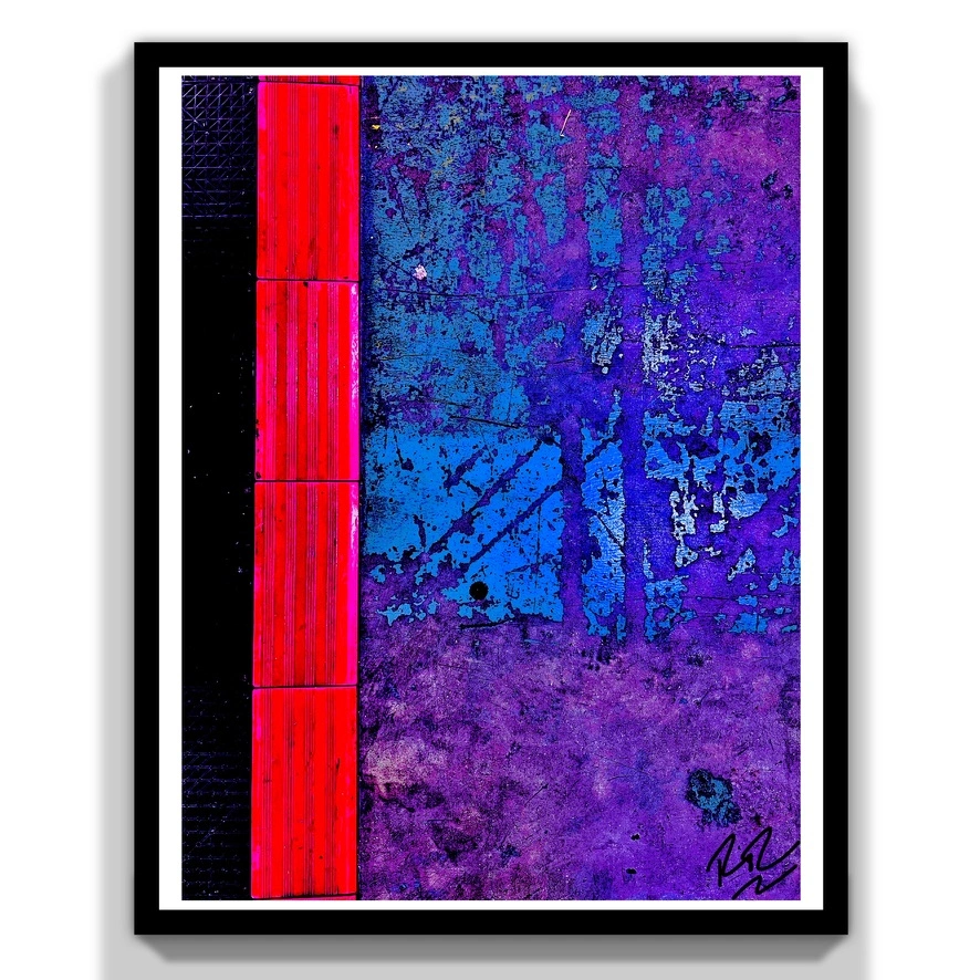 Threshold abstract photograph
