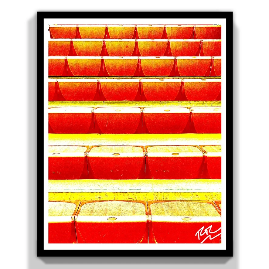 Stepped Seats abstract photograph