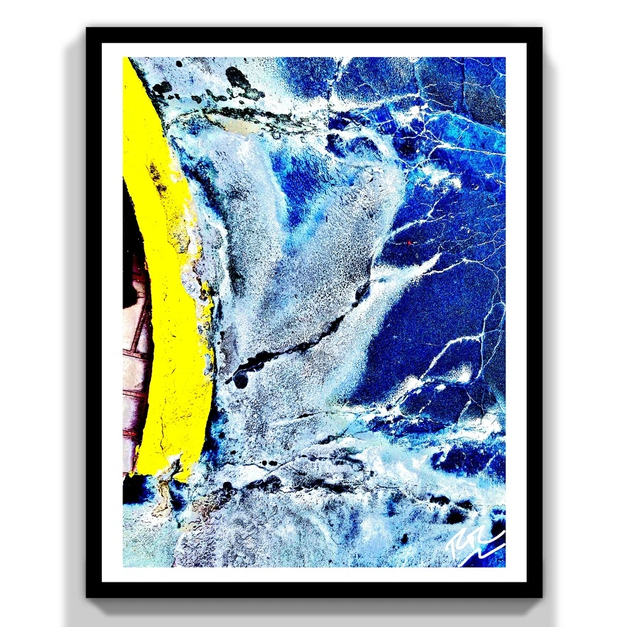 Banana Splash abstract photograph