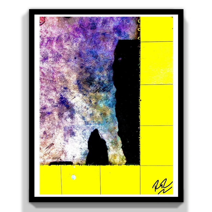 Convergence of Courts abstract photograph