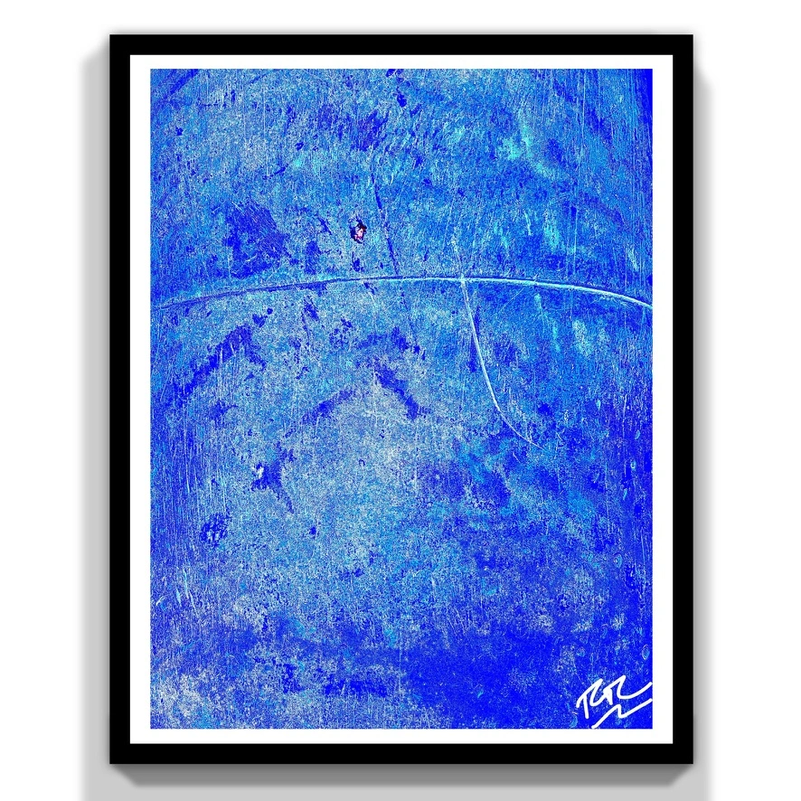 Blue Ocean Tether abstract photograph
