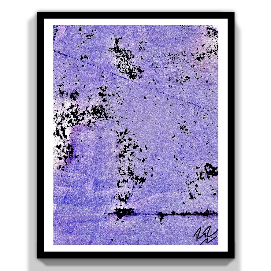 Walk Purple abstract photograph
