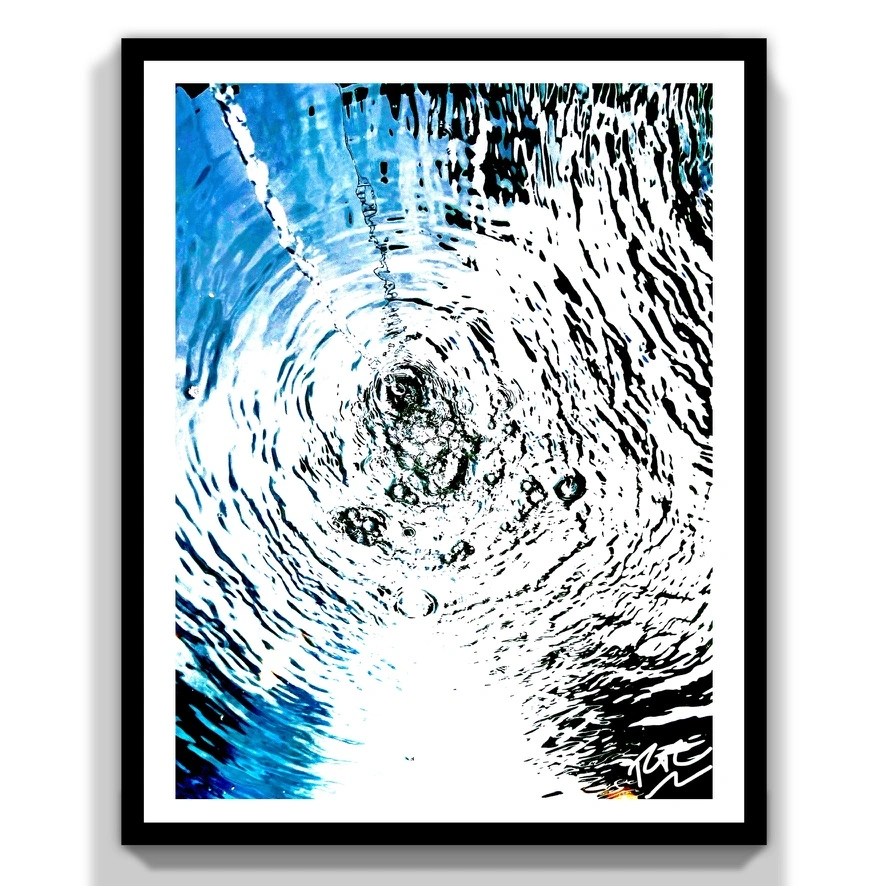 Aqua Dreamscape abstract photograph