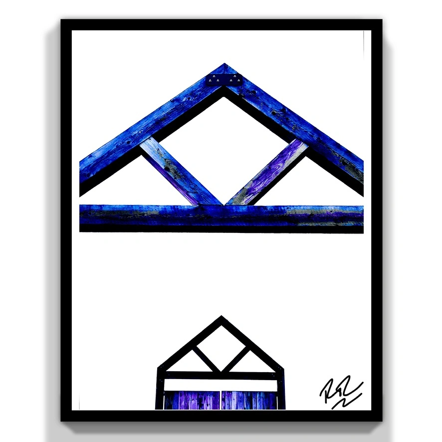 Wooden Vows abstract photograph