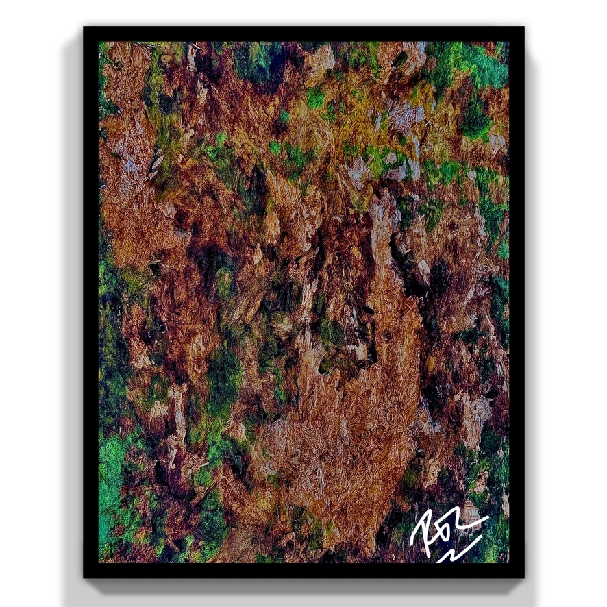 Warped Wood abstract photograph