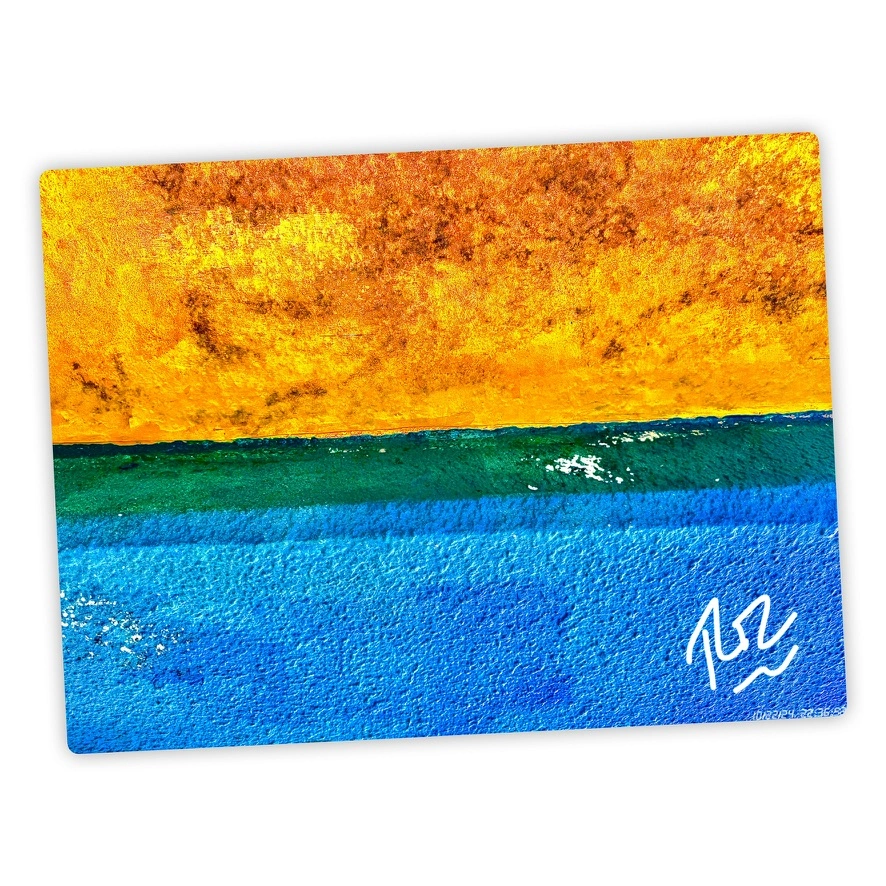 Shoreline abstract photograph