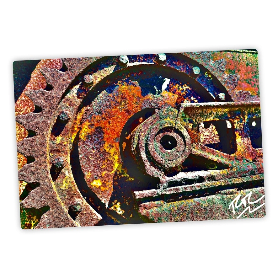 Wheels of War abstract photograph