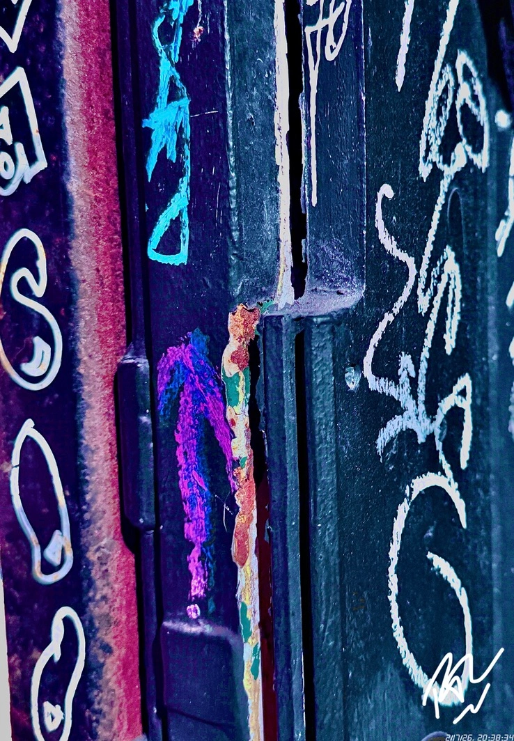 Brickell Palimpsest abstract photograph