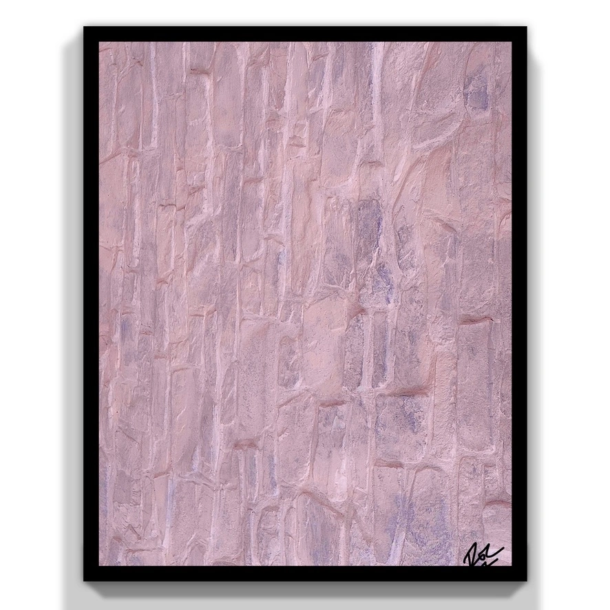Embered Pink abstract photograph