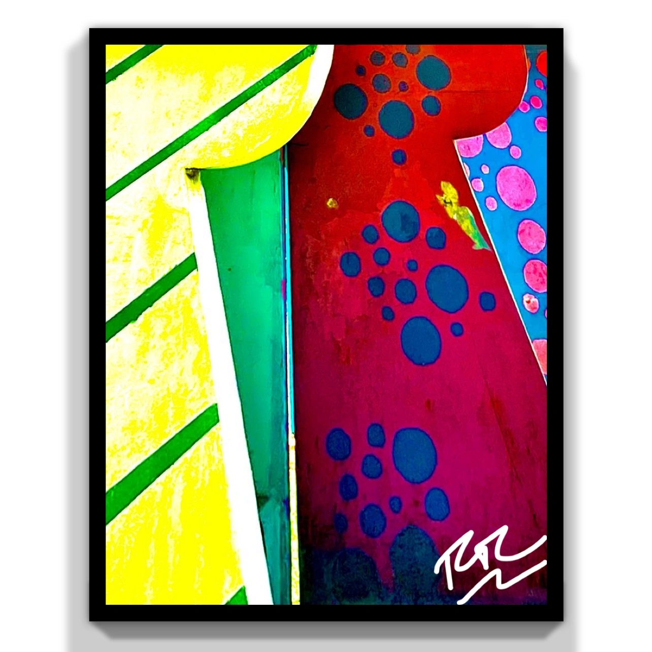 Sun-drenched Transit abstract photograph
