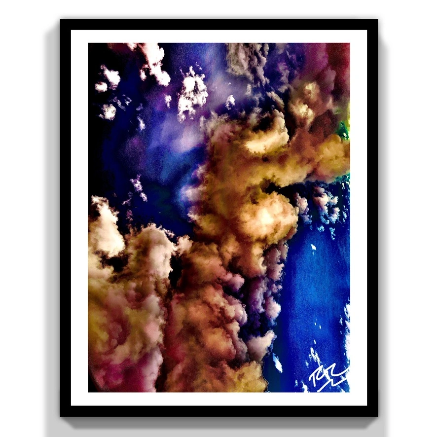 Flight Above the Depths abstract photograph