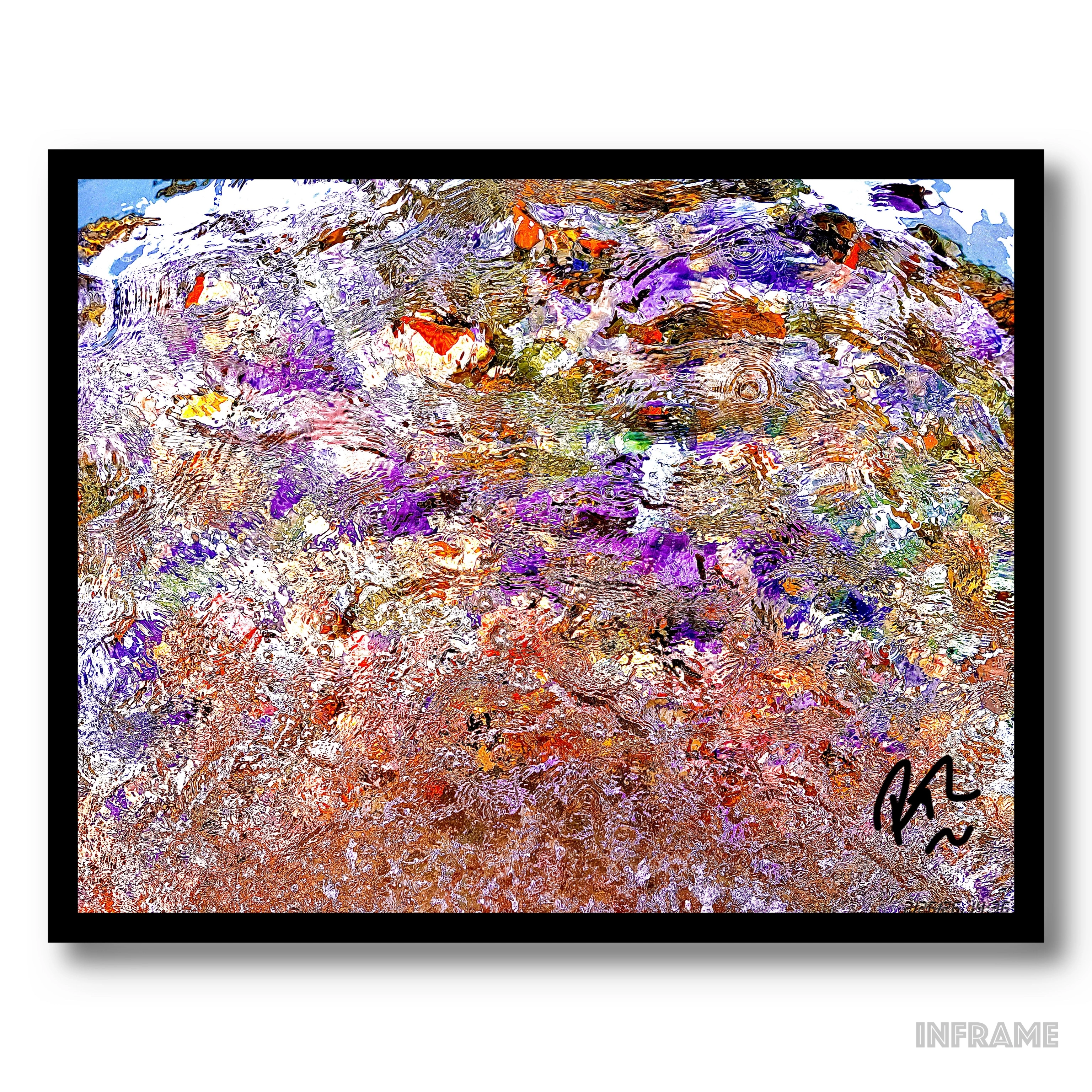 Cacophony of Watercolors abstract photograph