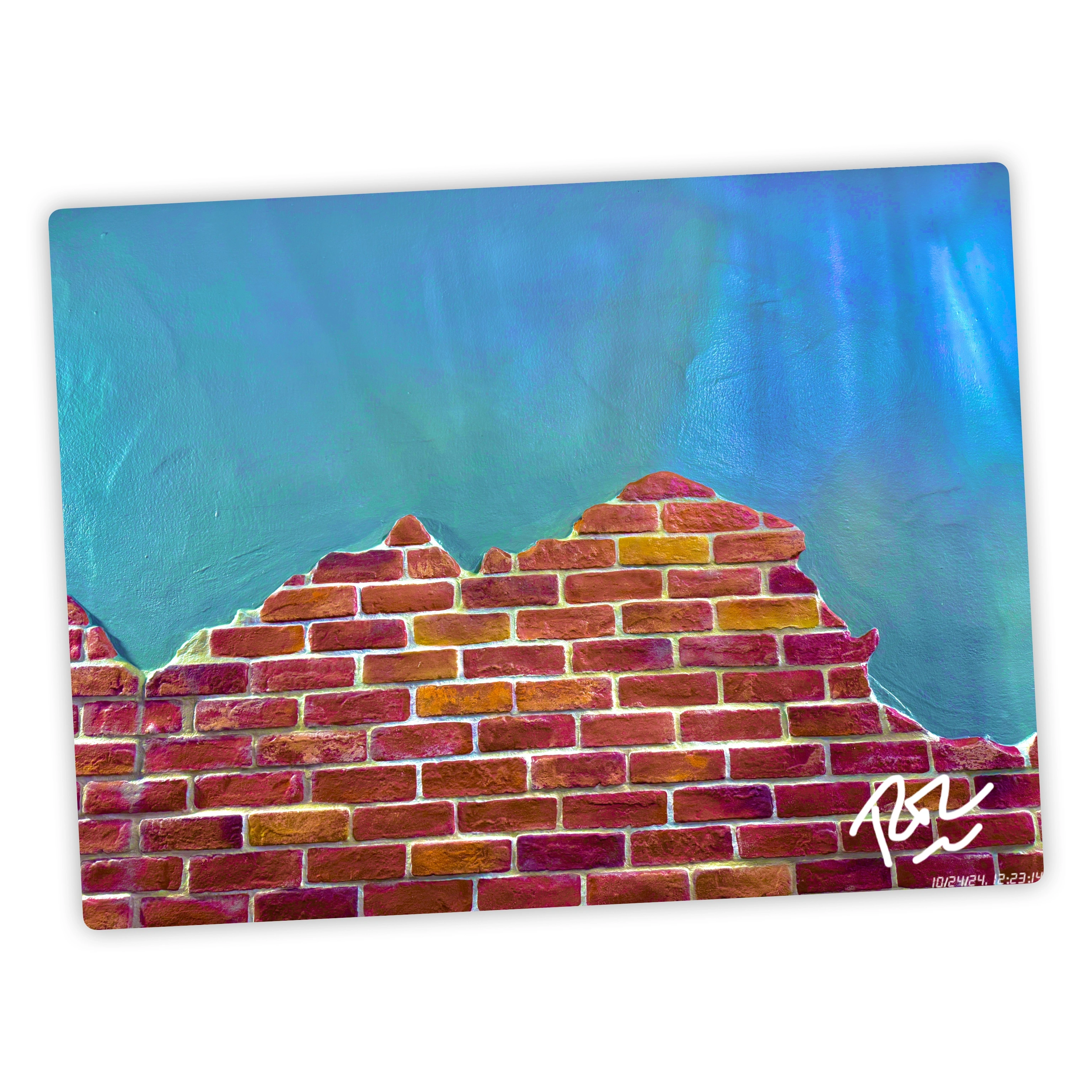 Brick Mountain abstract photograph
